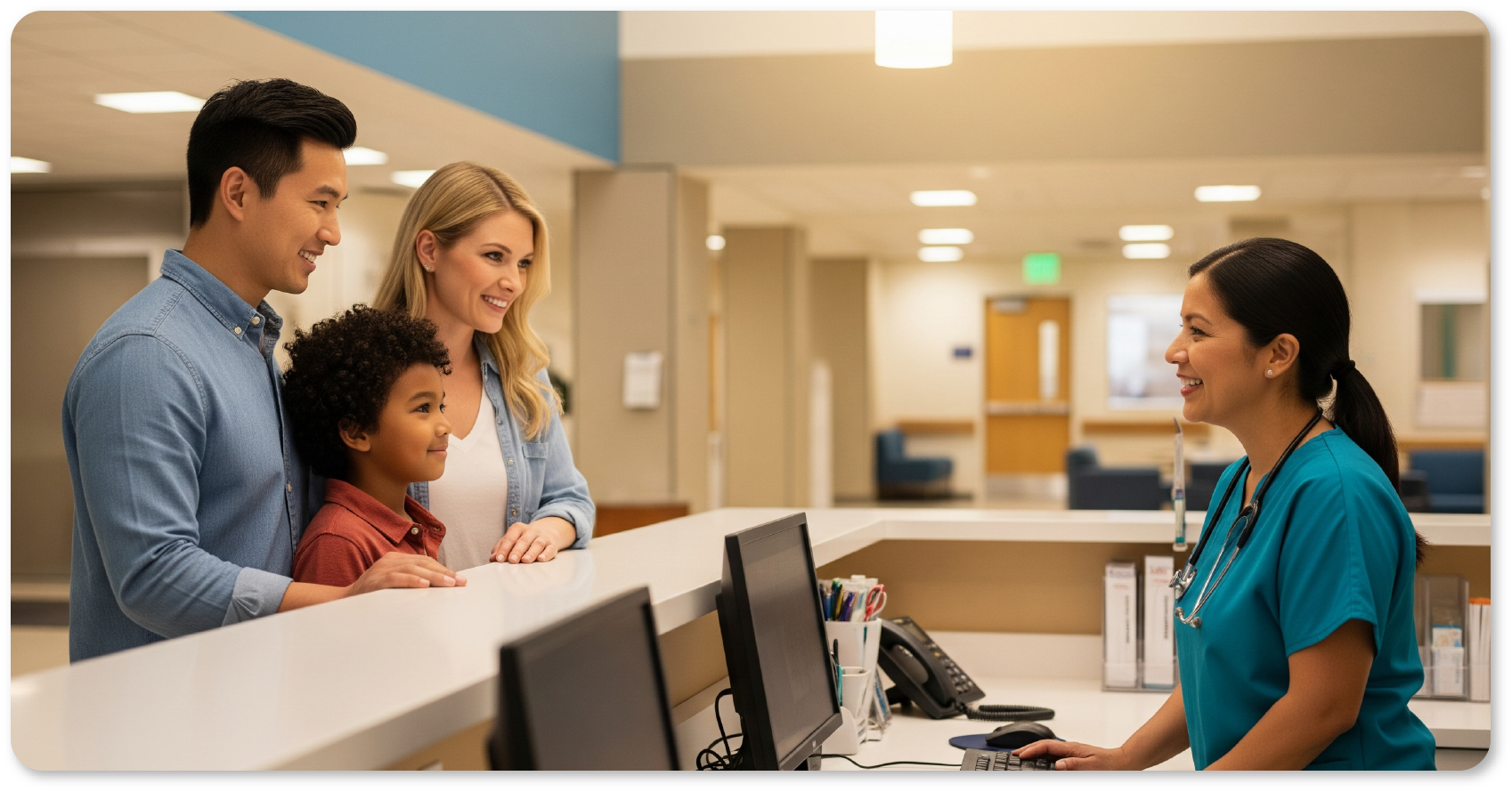 Doctor consultation with patient